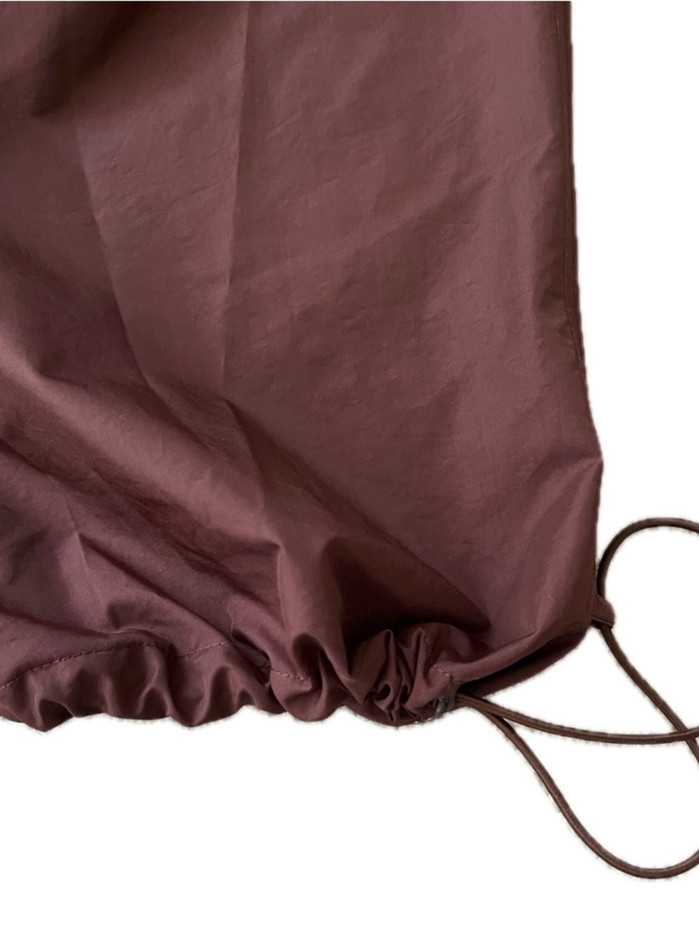 TOPSHOP Burgundy Balloon Trouser Size 8-10, Women - Picture 4 of 7